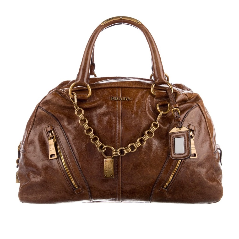 Prada - *authentic* leather hobo bag